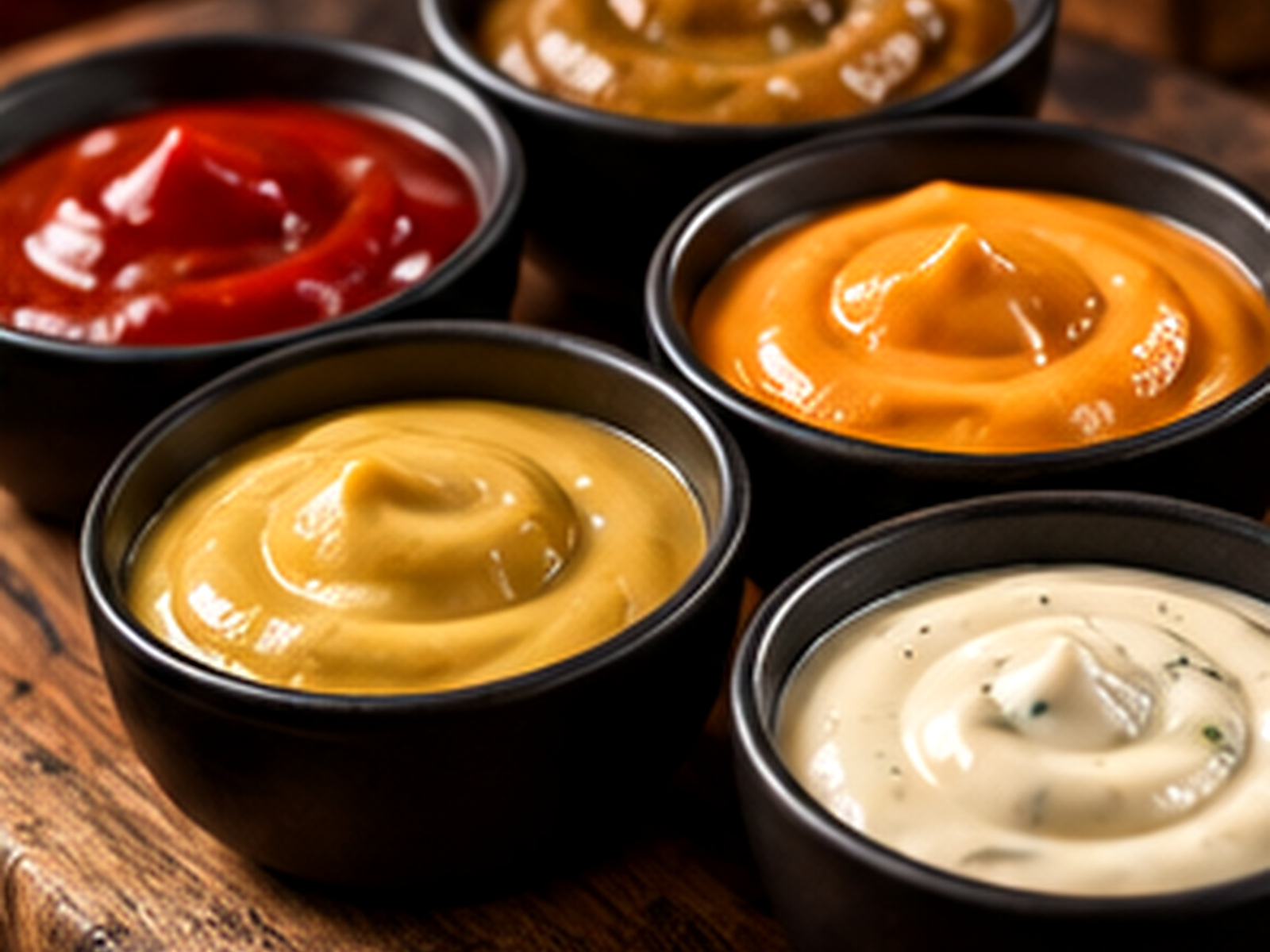 Assortiment de sauces